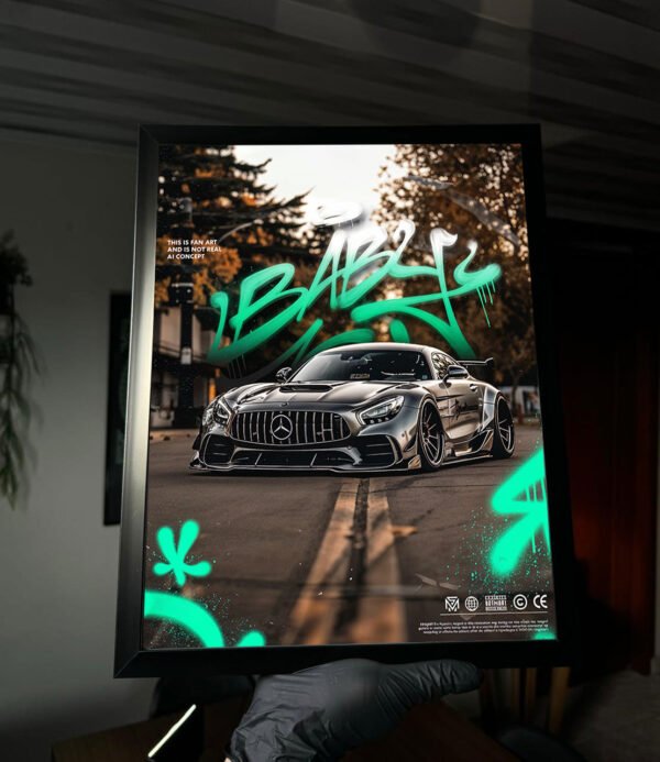 MERCEDES BENZ IA Baby Cuadro